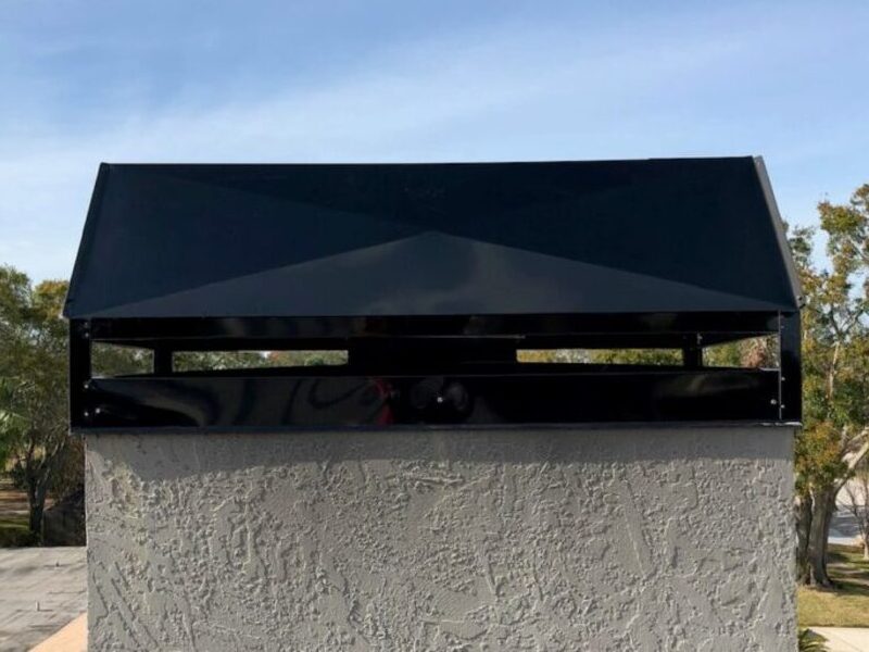 Galvenized chimney cap repair sarasota